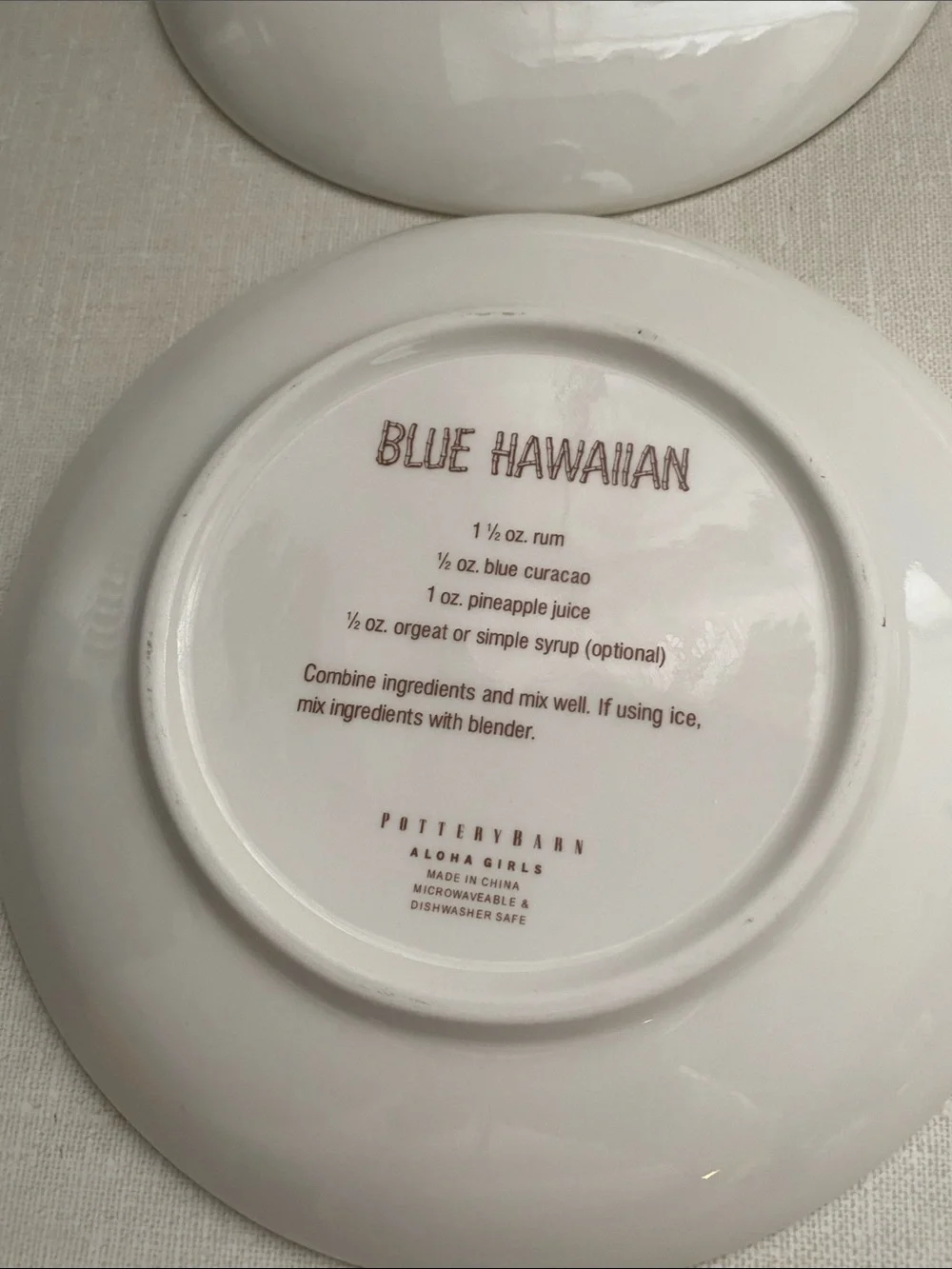 Pottery Barn set pottery